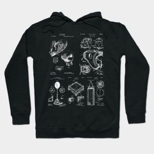 Boxing Patent Prints Hoodie